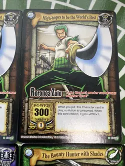 One Piece CCG Lot (2005) – 9 Cards incl. Zoro x3 - Image 5