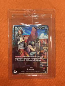 Shanks (2025 PSA Magazine Promo) OP09-001 One Piece Promotion Cards Foil - Image 1