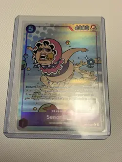 SENOR PINK - One Piece TCG OP10-067 - AA Alt Art Rare R - Royal Blood - Image 3