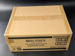 One Piece OP14-EB04 The Azure Sea's Seven English 12 Booster Box Case Sealed - Image 1