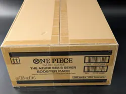 One Piece OP14-EB04 The Azure Sea's Seven English 12 Booster Box Case Sealed - Image 4