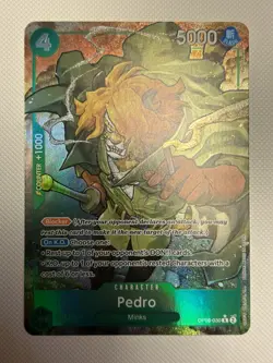 One Piece Two Legends Pedro OP08-030 Parallel Alternate Alt Art NM - Image 1
