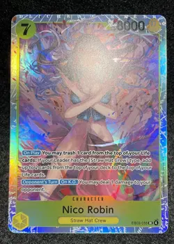 Nico Robin SR (EB03-055) Extra Booster: One Piece Heroines Edition - Image 2