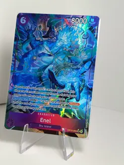 ENEL OP15-060 SR ALT ART ADVENTURE ON KAMI’S ISLAND ENGLISH (IN HAND) - Image 2