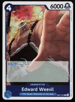One Piece Extra Booster: Memorial Collection #EB01-023 Edward Weevil - Image 1
