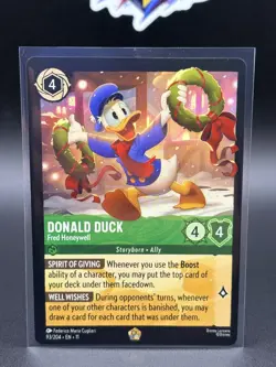 Donald Duck - Fred Honeywell 93/204 Legendary Disney Lorcana Winterspell - Image 1