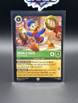 Donald Duck - Fred Honeywell 93/204 Legendary Disney Lorcana Winterspell - Image 5