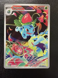 Ivysaur Illustration Rare IR 134/132 Mega Evolution Pokemon TCG English NM/M - Image 1