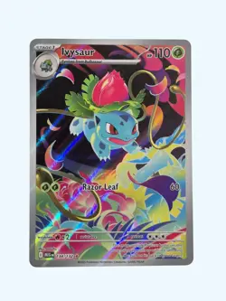 Ivysaur 134/132 NM Illustration Rare Mega Evolution Pokemon TCG English - Image 1