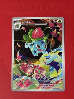 Ivysaur Illustration Rare 134/132 Mega Evolution Pokemon TCG Near Mint Card NM - Image 1