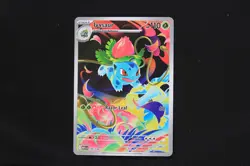 Ivysaur 134/132 NM Illustration Rare Mega Evolution Pokemon TCG English J4 - Image 1