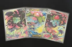 Bulbasaur 133 Ivysaur 134 Mega Venusaur EX 155 Mega Evolutions Set NM Pokemon - Image 1