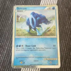 Suicune Promo Holo HGSS21 Hgss Basic 2010 Pokemon Card 80HP Sheer Cold - Image 1