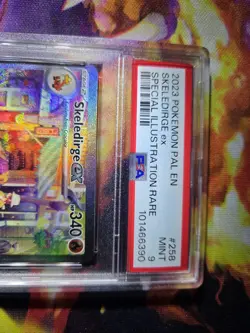 Skeledirge Ex PSA 9 #258 2023 Pokemon Pal En-Paldea Evolved Pokemon Card SIR - Image 2