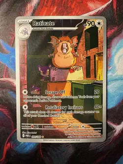 Raticate 099/088 POR Rare Regular Rat 2026 Stage 1 90 HP Pokemon TCG Card - Image 1