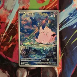 Clefairy Illustration Rare 094/088 Pokemon TCG Card POR EN Perfect Order MINT - Image 1