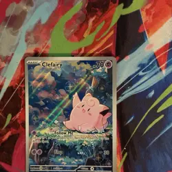 Clefairy Illustration Rare 094/088 Pokemon TCG Card POR EN Perfect Order MINT - Image 3
