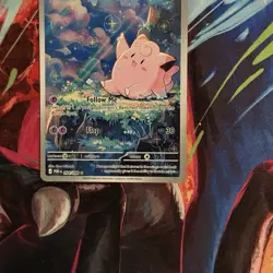 Clefairy Illustration Rare 094/088 Pokemon TCG Card POR EN Perfect Order MINT - Image 4