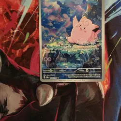 Clefairy Illustration Rare 094/088 Pokemon TCG Card POR EN Perfect Order MINT - Image 5