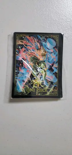 One Piece Card Game 10 Count Sleeves Rob Lucci - Image 1