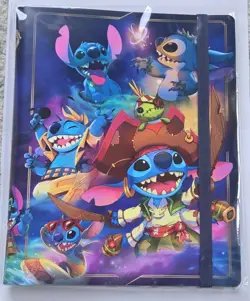 Disney Lorcana TCG Stitch Card Binder New in Package - Image 1