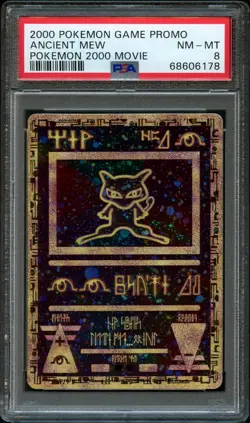 Pokemon | Ancient Mew | PSA 8 Near Mint | Movie 2000 Promo Graded Card - Image 1
