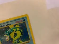 Genuine Gyarados Shadowless 6/102 Base Set Holo Rare Vintage Pokemon Card - Image 4
