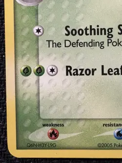 Pokemon TCG Bayleaf Promo Prerelease 2005 Stamped Special Unseen Forces Card - Image 5