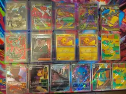 Pokemon TCG Mixed Card Lot of 16 NM/M Art Rares, Full Arts, Promos, and SAR - Image 1