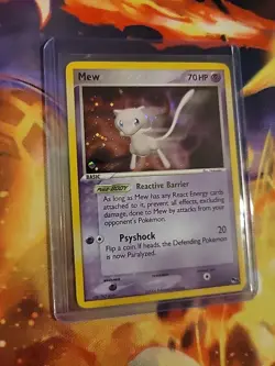 Pokemon TCG Mew Pop Series 4 Holo Card 4/17 - Image 2