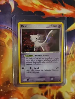 Pokemon TCG Mew Pop Series 4 Holo Card 4/17 - Image 3