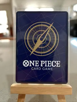 jinbe OP07-045 SR ONE PIECE Tcg Card Game NM BLUE - Image 2