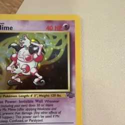 Mr. Mime Jungle 6/64 - Unlimited Holo Rare Card - Pokemon Card TCG - LP - Image 4