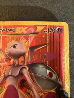Mewtwo EX (164 Secret Full Art) 164/162 Breakthrough XY Holo Pokemon Card TCG - Image 3