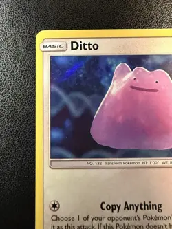 Ditto - 17/18 - Detective Pikachu Holo Rare Pokemon Card - NM/LP - Image 2