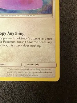 Ditto - 17/18 - Detective Pikachu Holo Rare Pokemon Card - NM/LP - Image 4
