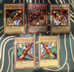 Yugioh Exodia The Forbidden One Complete 5 Card Set RP01-EN021 Retro Pack - Image 1