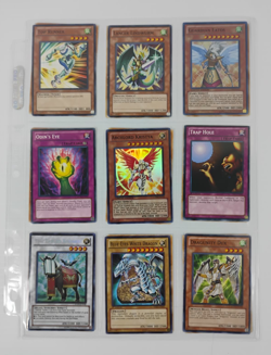 Yugioh Card Collection Binder Lot of 12 Double-Sided Pages 108 cards - Image 1