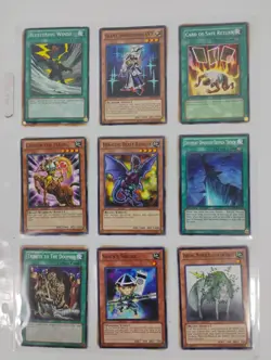 Yugioh Card Collection Binder Lot of 12 Double-Sided Pages 108 cards - Image 2