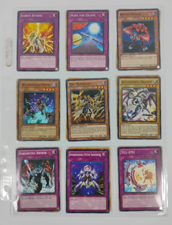 Yugioh Card Collection Binder Lot of 12 Double-Sided Pages 108 cards - Image 3