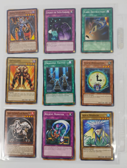 Yugioh Card Collection Binder Lot of 12 Double-Sided Pages 108 cards - Image 4