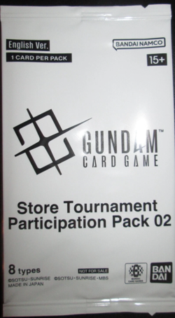 Gundam Card Game - Store Tournament Participation Pack 02 - Booster Sealed - Image 1