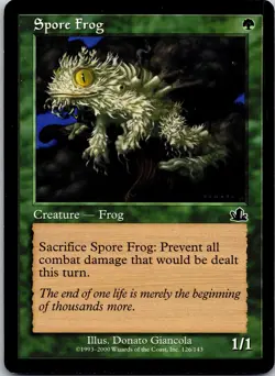 MTG Spore Frog Normal C Prophecy (PCY) 126 NM Magic - Image 1