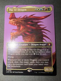 The Ur-Dragon (Borderless) Commander Masters Regular - Image 1
