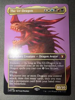 The Ur-Dragon (Borderless) Commander Masters Regular - Image 2