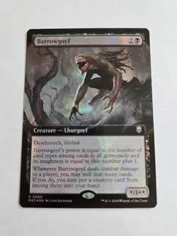 MTG Barrowgoyf Extended Art Ripple Foil #50 Commander: Modern Horizons 3 NM - Image 1