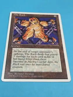 MTG - The Rack - Fourth Edition 1995 Regular Uncommon - LP - Image 1
