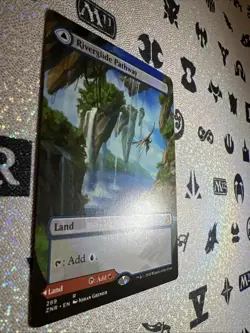 MTG - Riverglide Pathway (Borderless) Zendikar Rising Regular NM - Image 2