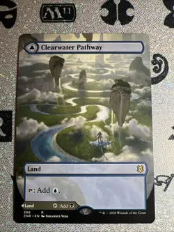 MTG - Clearwater Pathway (Borderless) Zendikar Rising Regular NM - Image 1