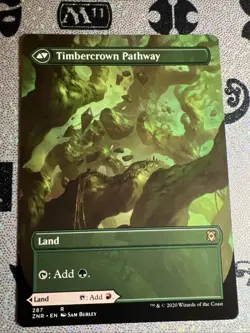 MTG - Cragcrown Pathway (Borderless) Zendikar Rising Regular NM - Image 3